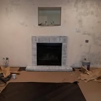 Windows masked for paint