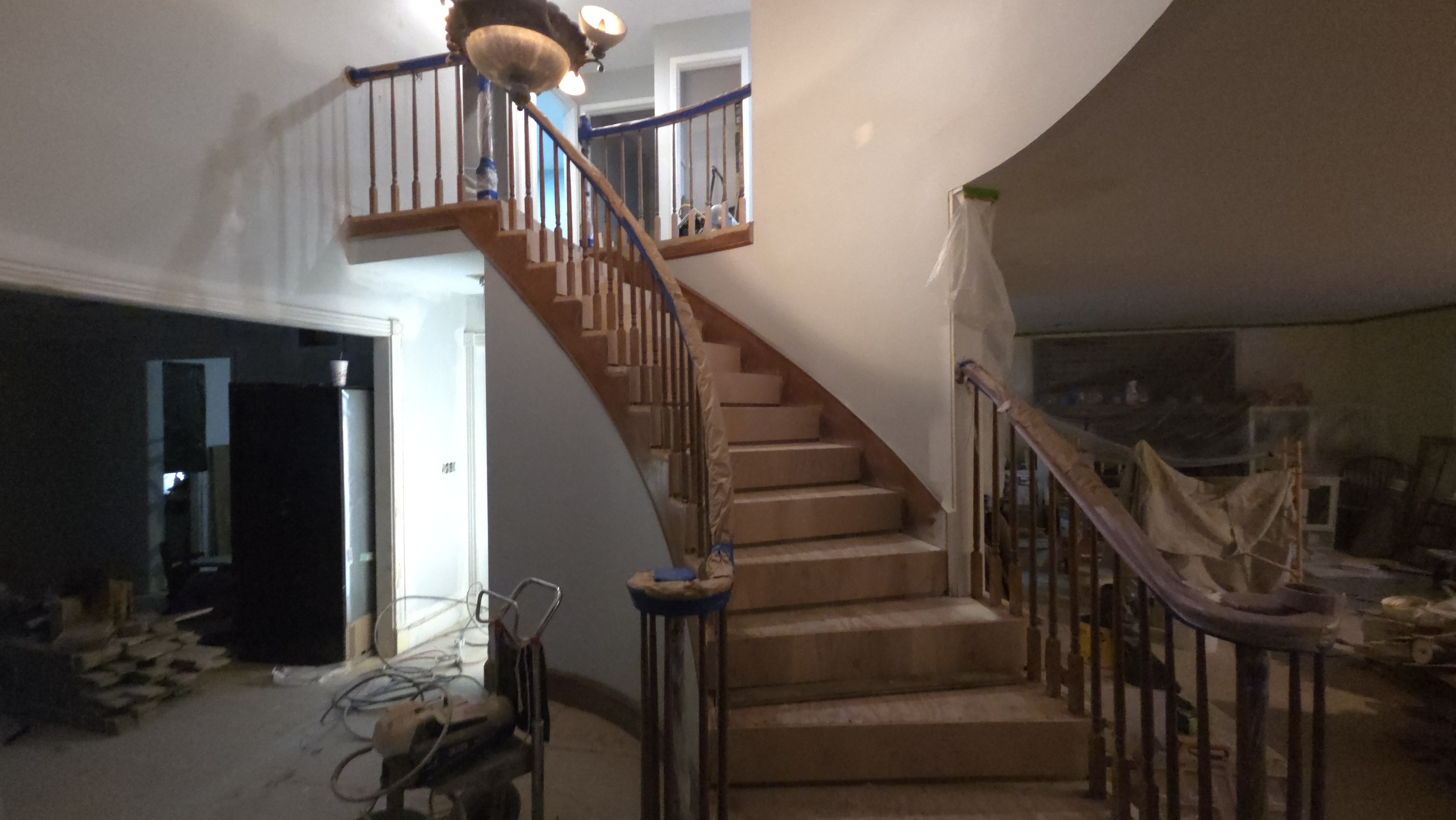 Front of Staircase Before