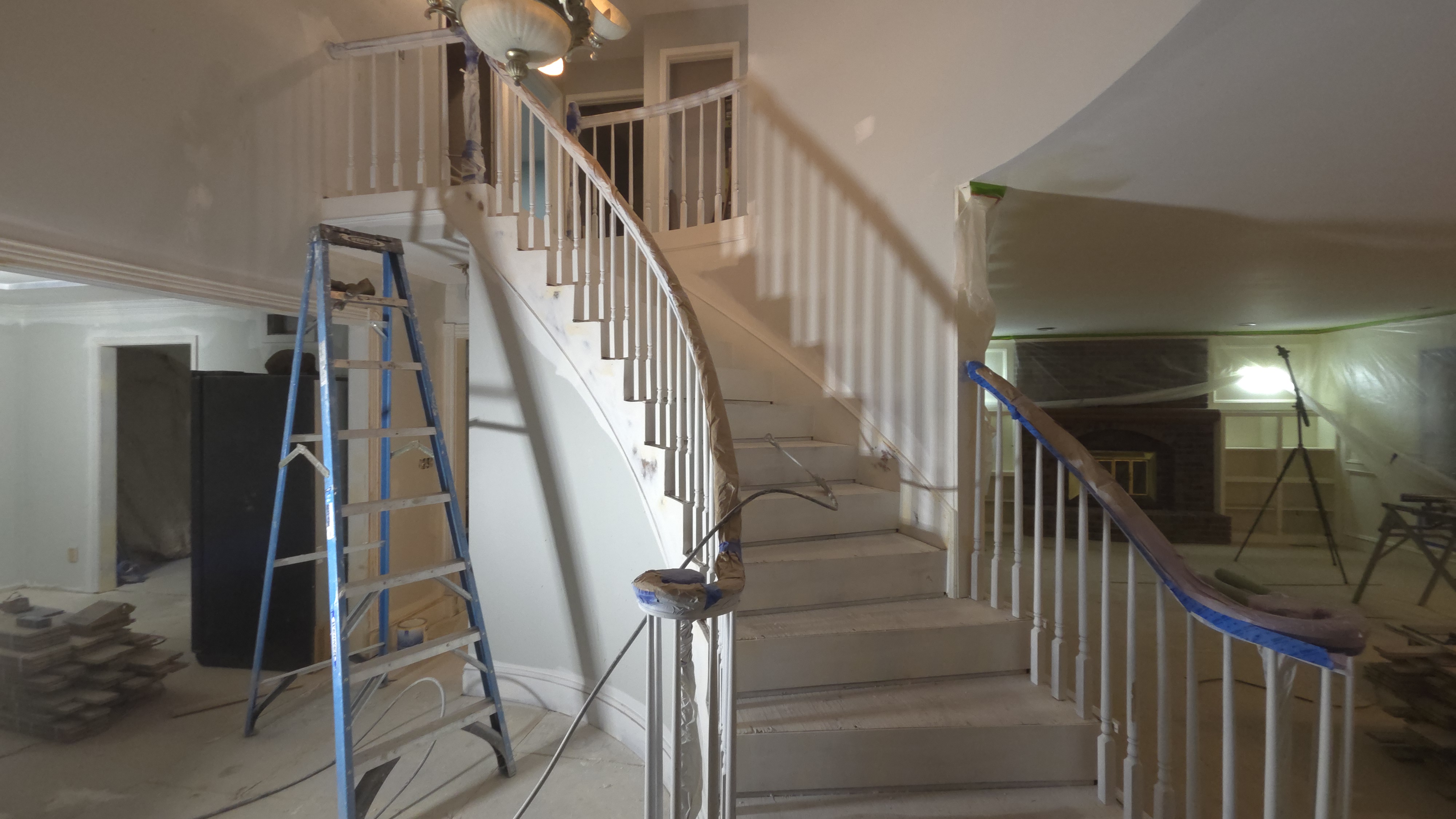 Front of Staircase After