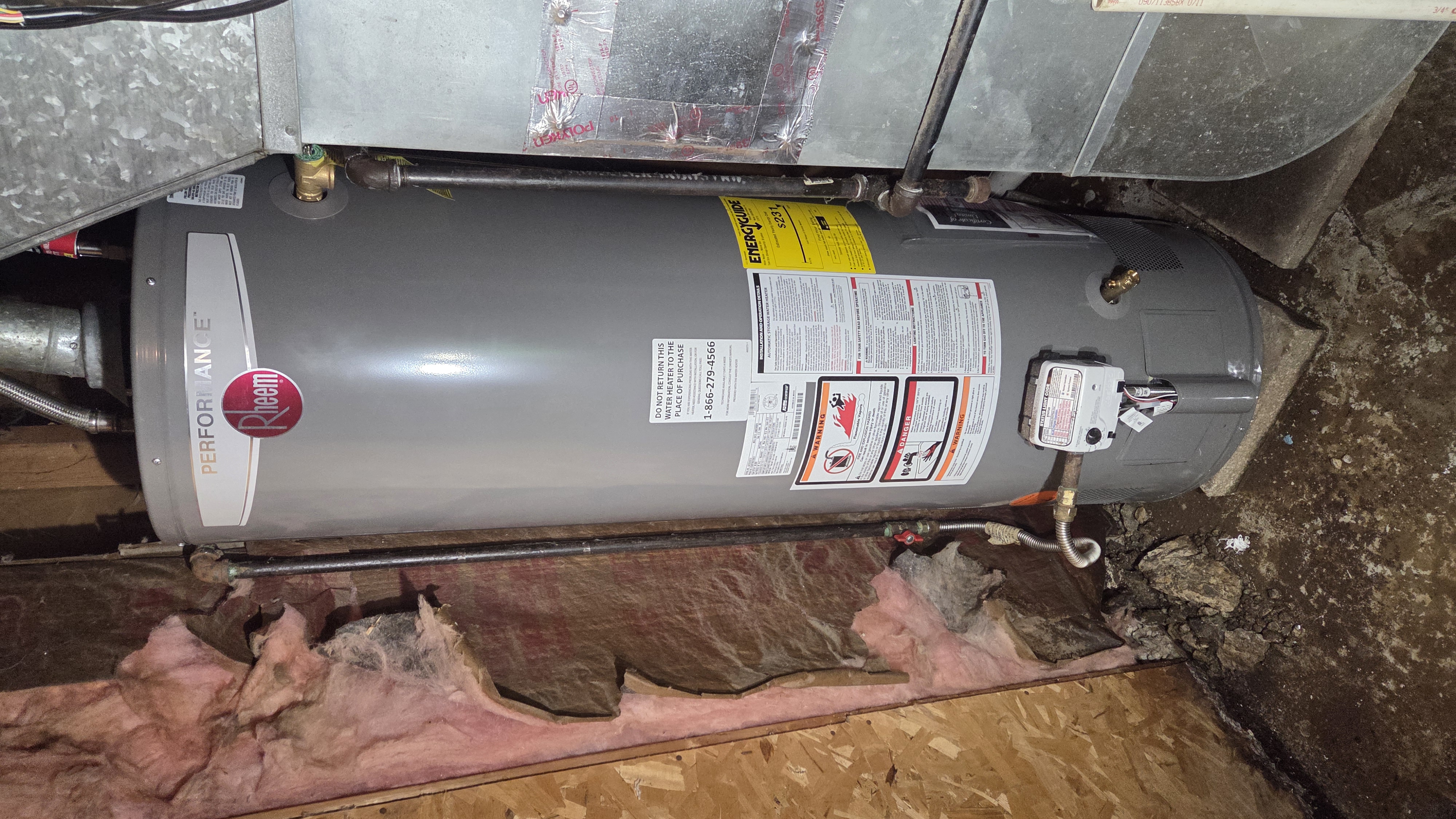 Hot Water Tank Replacement After